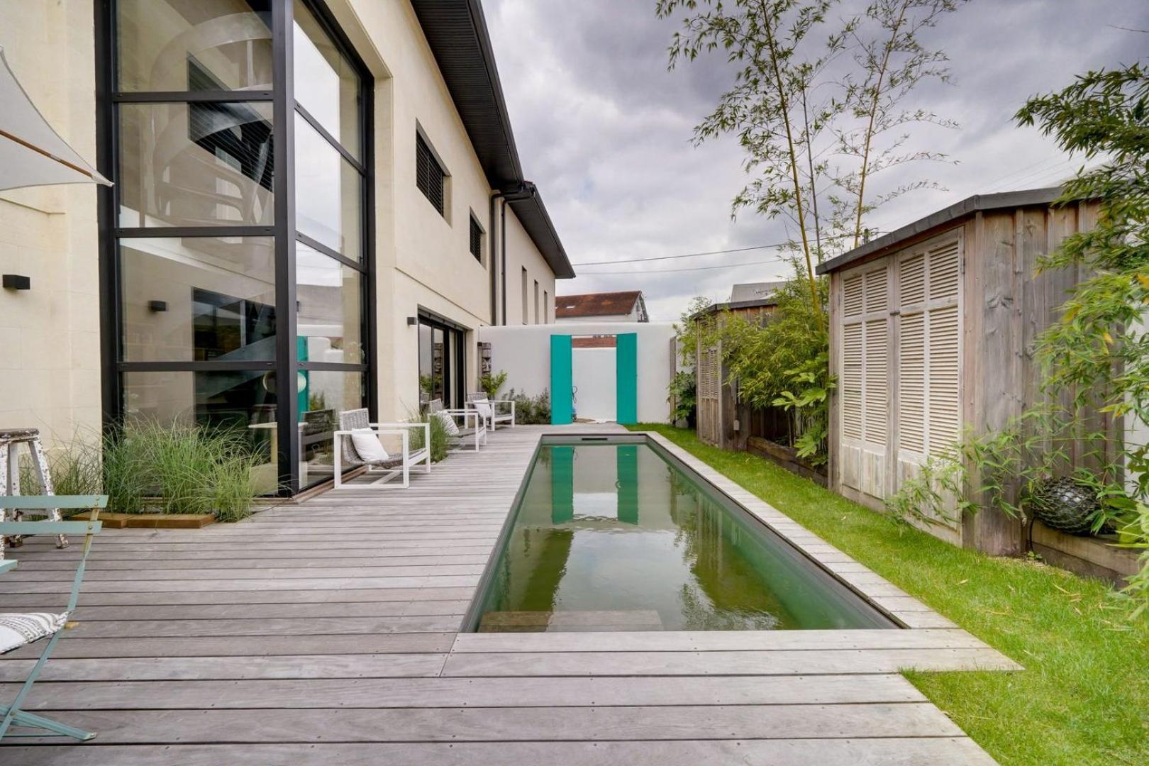 Spacious Bordeaux Family Home With Swimming Pool Екстериор снимка